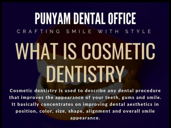 What is cosmetic dentistry